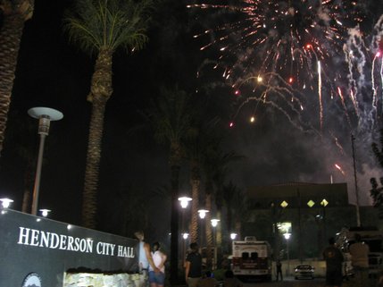 Henderson's annual Independence Day celebrations were held at the city's Events Plaza and Convention Center. 
