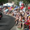 Summerlin residents line the streets to watch the Summerlin Patriotic Parade on July 4.