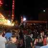 Hundreds of locals and tourists fill the intersection of Fremont Street and Las Vegas Boulevard for the Rock the Block Music Festival in the Fremont East Entertainment District. The festival included local bands Otherwise and Lydia Vance and national acts Everlast and Taproot.
