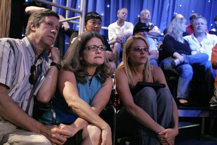 Rick and Merry Graham, from left, parents of player Tiffany 