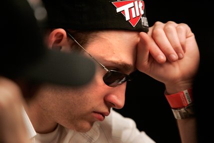 Craig Marquis plays during the final two tables of the WSOP World Championship No Limit Texas Hold 'em event. Marquis will be sitting in seat two of the final table November 9 with a chip count of 10,210,000.