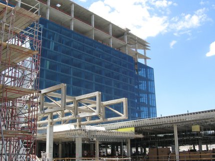M Resort, Spa and Casino, set to open March 2009, was designed to give views of the Las Vegas skyline.