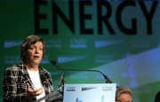 Arizona Gov. Janet Napolitano says fossil fuel industries get too much federal money and a level playing field for renewables would make them cost-competitive.