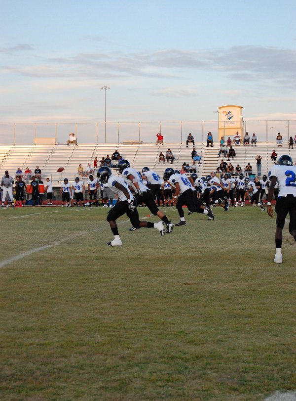 Desert Pines kicks off to Silverado.