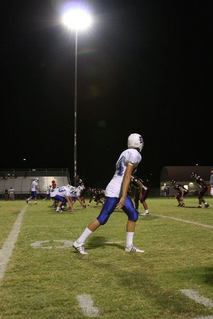 Dixie came from St. George, Utah, to play Cimarron-Memorial under the lights on Friday.