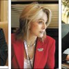 From left, alternate delegate Mei Herbert, Nevada GOP Chairwoman Sue Lowden and Assembly Minority Le
