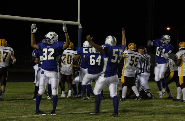 No. 32 Jeff Pozdol, left, and No. 55 Tim Buchanon ...