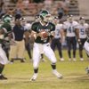 Green Valley quarterback Nick Libonati looks for an open receiver during a home game against Centennial on Sept. 5.