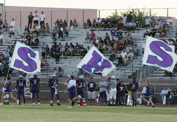 Pre-game activities before the start of the Mojave at Silverado ...