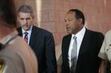 O.J. Simpson arrives in court