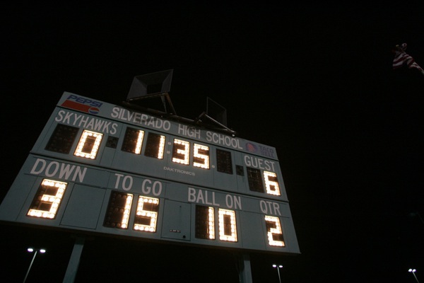 Liberty defeated Silverado 6-0 on Friday night.