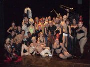 Jenna Jameson and Tito Ortiz go backstage with the Zumanity cast. 