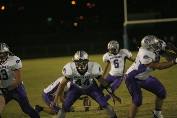 Silverado kicker Brandon Romano (6) kicks an extra point during ...