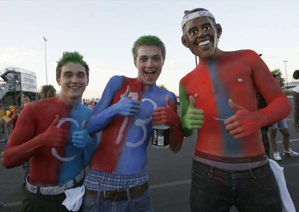 From left, Coronado sophomores Nevin Zweifel, Tanner Nelson and Ryan ...