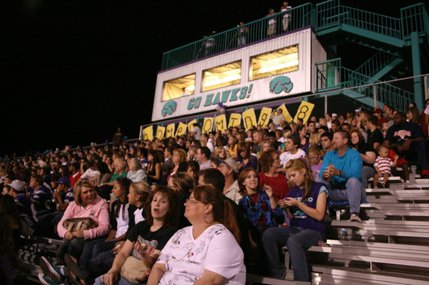 Silverado fans take in Friday's homecoming game against Coronado.