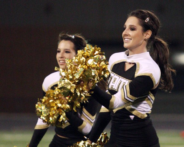 Faith Lutheran dancer Paige Fulfer dances with the music during ...