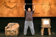 Starting Thursday, Kevin Burke will take the stage at Fitzgeralds 20 minutes after wrapping up "Defending the Caveman" at the Golden Nugget.