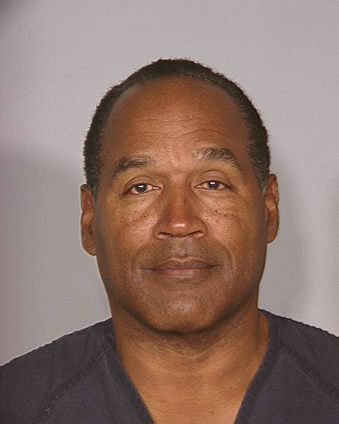 Photo of O.J. Simpson after his conviction. 