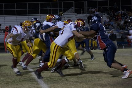 Del Sol's offense gets in gear during Friday night's game against Coronado.