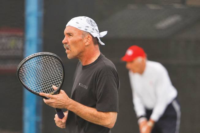 John Bielun and Vince Lupica play on Anthem's 3.0 Men's Senior Team, which qualified for the national title at the USTA  League 3.0 Senior Men's National Championship.