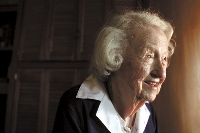 Gay Kauffman, 94, was pleased with the election's effect of prompting many young people to get involved. "It was great to see so many young people involved in something bigger than themselves, not worrying about their clothes, or -- what do you call it? -- their iPods or cell phones -- so superficial."
