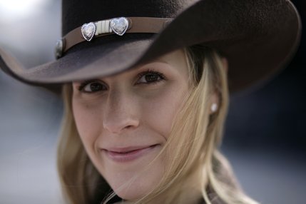 PBR fan Angela Porrello from Las Vegas, Nevada.