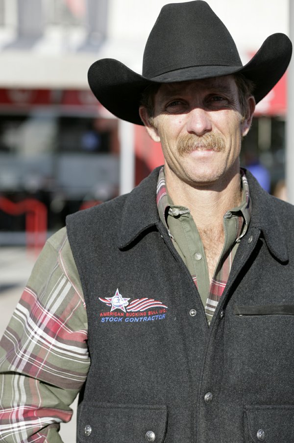 PBR fan Chad Weishuhn from Ganado, Texas.