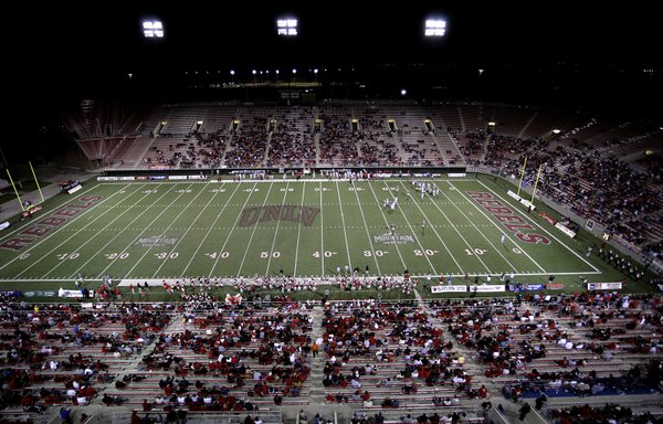 Attendance at Sam Boyd Stadium Saturday night was the lowest ...