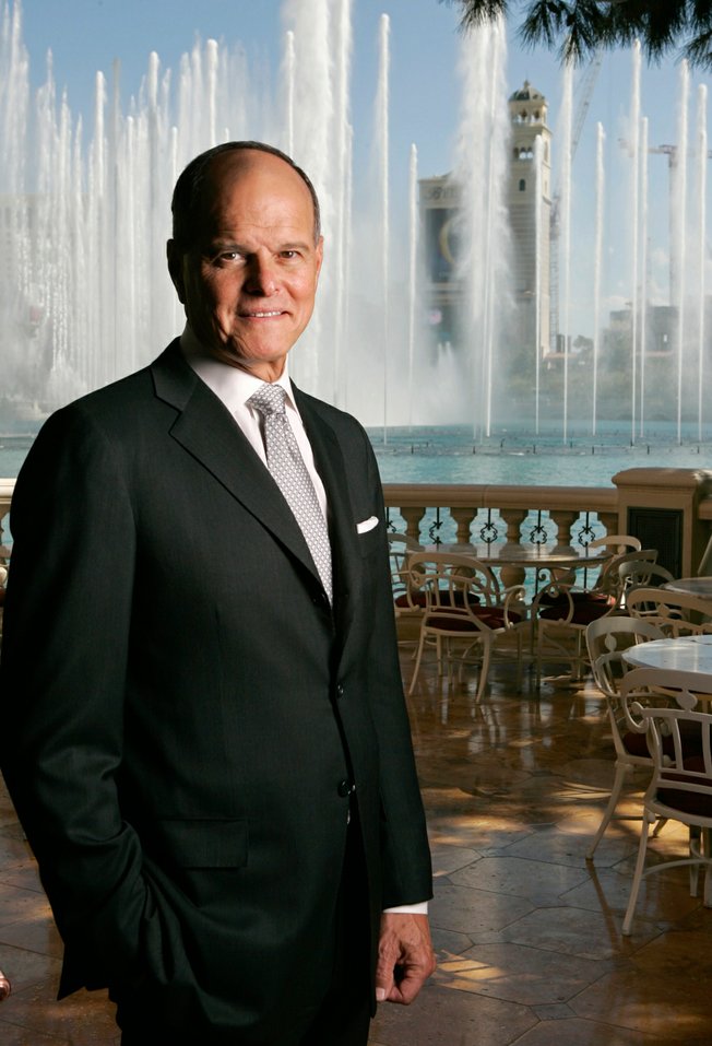 Terry Lanni, chairman of the board and CEO of MGM Mirage, poses at the Bellagio in September  2007. 
