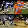 Clockwise, from top left: Palo Verde's Chaz Thomas, Bishop Gorman's Robert Hassler, Cheyenne's Marcu