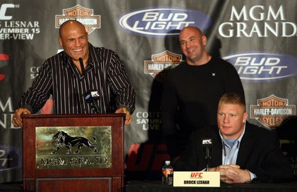UFC heavyweight champion Randy 