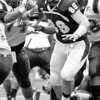 Kyle Rath chases down a rusher during a recent Northern Arizona football game.
