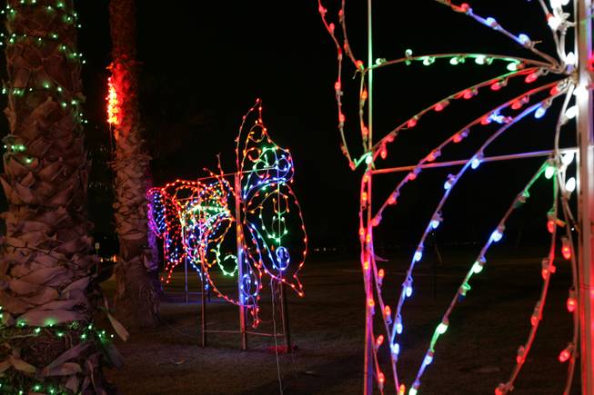 The 2008 Gift of Lights holiday festival at Sunset Park.