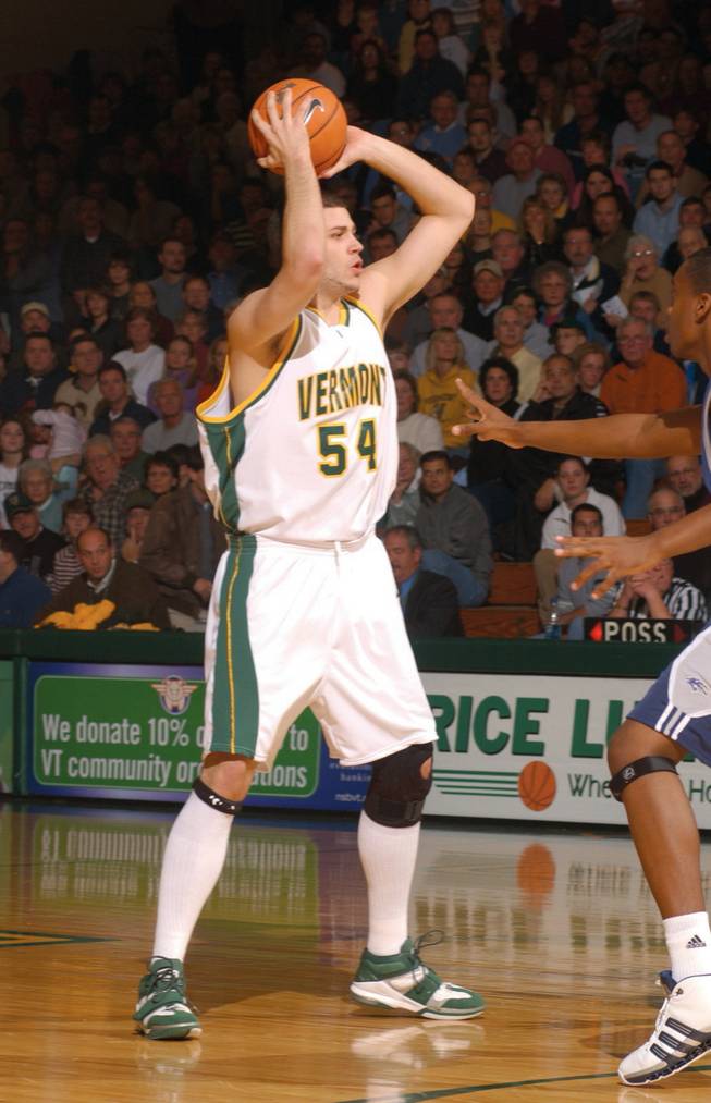 Green Valley graduate Chris Holm, who played basketball for Vermont in college, now competes professionally in Japan.