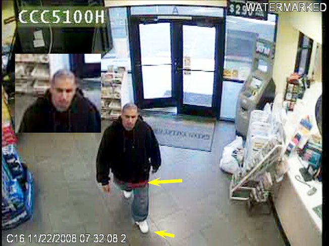 Surveillance video image.