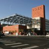 Greenspun Hall, with solar panels, bike racks to encourage riding, and water- and energy-saving feat