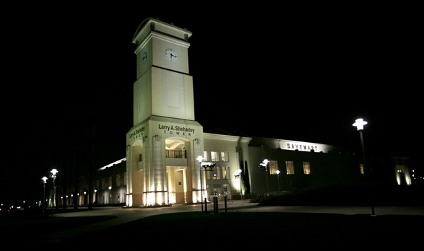 The Save Mart Center before tipoff Wednesday night in Fresno, ...