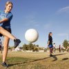 Green Valley High girls soccer player Jessica Patryson goes through drills last week during practice. The season, after much legal debate, will start on Dec. 9.