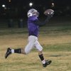 Cody Mucino, who plays for the Silverado Middle School Skyhawks, catches a pass during practice. The Del Webb Middle School eight grader will play in the inaugural Football University Youth All-American Bowl Jan. 4 in San Antonio.