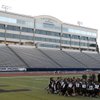 The Palo Verde team listens to coach Darwin Rost speak at the end of practice Friday afternoon at Ma