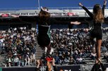 The Palo Verde cheerleaders get the Panther fans going Saturday, Dec. 6, 2008, at the Mackay Stadium in Reno. The Lancers beat the Panthers, 13-12.