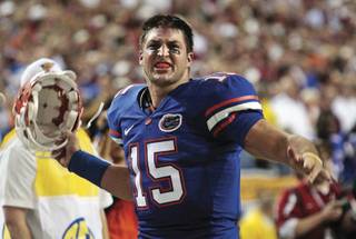 Florida quarterback Tim Tebow.