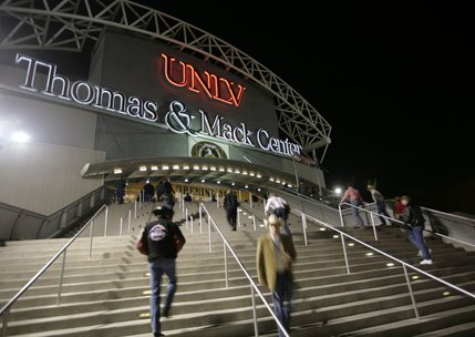 Scenes from Saturday night's action of the 50th anniversary of NFR at the Thomas & Mack Center.