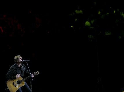 Scenes from Saturday night's action of the 50th anniversary of NFR at the Thomas & Mack Center.