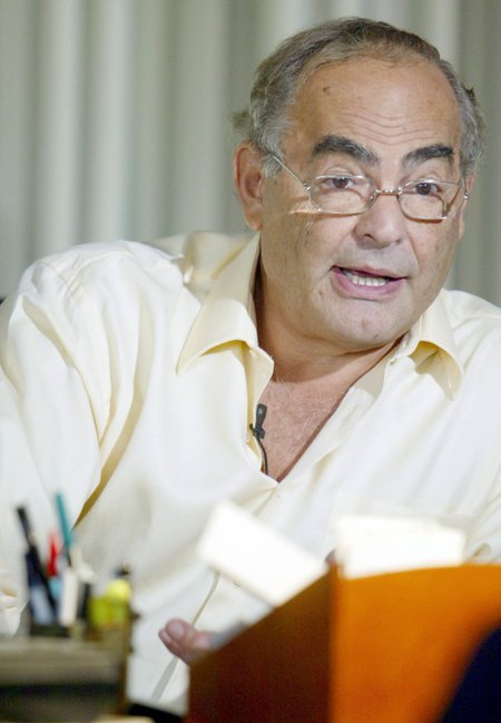 Phil Ruffin, owner of the New Frontier, speaks during an interview on Tuesday, Oct. 21, 2003.