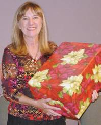 Judy Doyle, a member of Desert Springs United Methodist Church in Summerlin, is one of the coordinators of this year's holiday drive benefiting the Head Start program.
