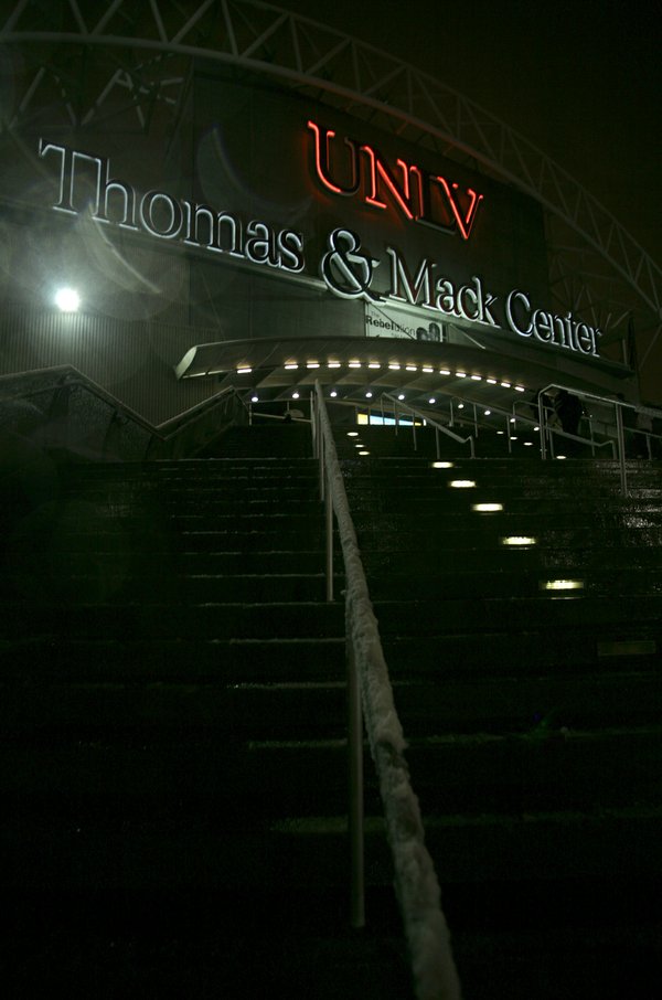 UNLV returned to the Thomas & Mack Center on a ...