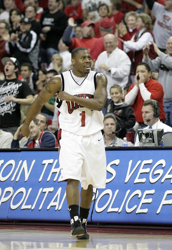 Wink Adams is fired up after hitting one of his ...