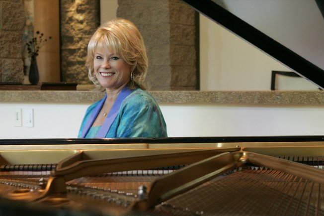 Jeri Crawford, seated in her home in 2006, will serve as the Philharmonic's presiding officer for now. She's a longtime board member and a staunch supporter of the musical arts in the Las Vegas Valley.