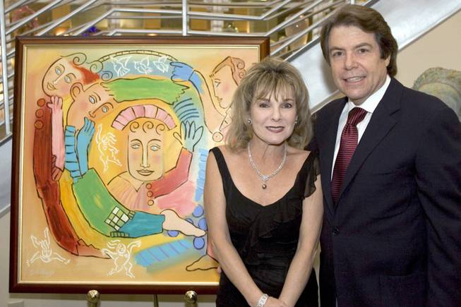Barbara and Bruce Woollen, married former board members of the Las Vegas Philharmonic, at an event for the Las Vegas Sun Camp Fund on Sept. 23, 2004.